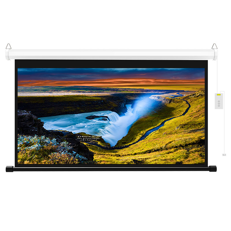 Waarom kiezen voor een 120 inch 16:9 HD elektrisch projectiescherm voor uw thuisbioscoop?